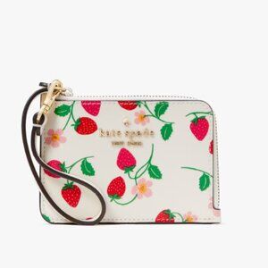 Madison Strawberry Small Wristlet
